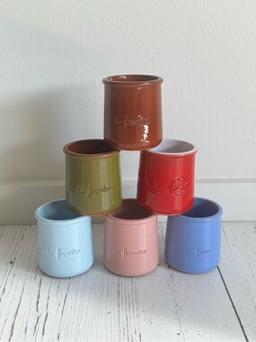 La FERMIÈRE Collection of Ceramic Jars - Set of 6